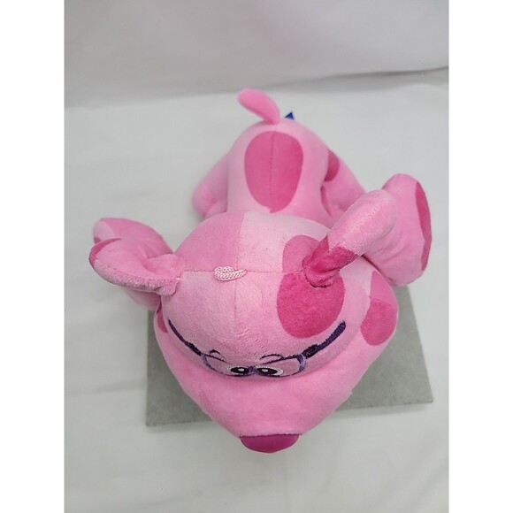 Blue's Clue Magenta With Glasses Plush Stuffed Animal Toy 7" - Picture 3 of 16
